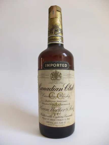 Canadian Club 6YO Blended Canadian Whisky - Distilled 1968